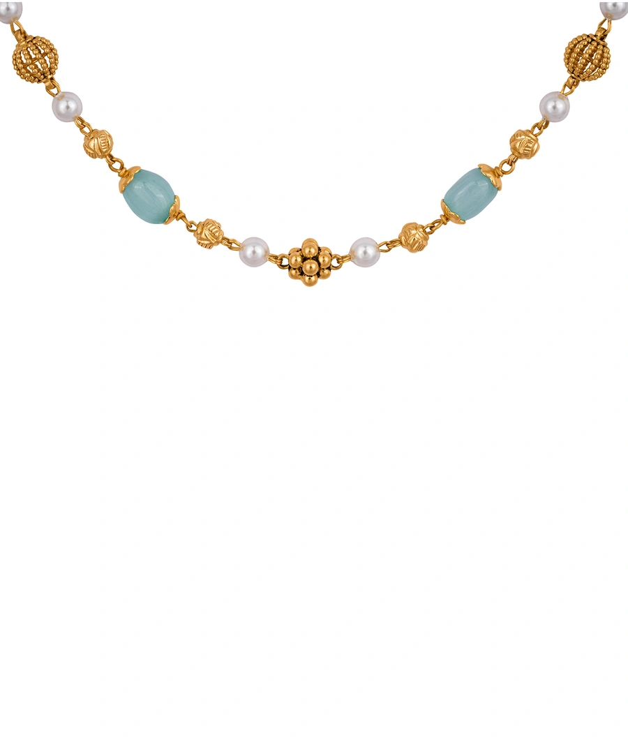 blue-chalcedony-and-pearl-gold-plated-necklace-abm0003-b