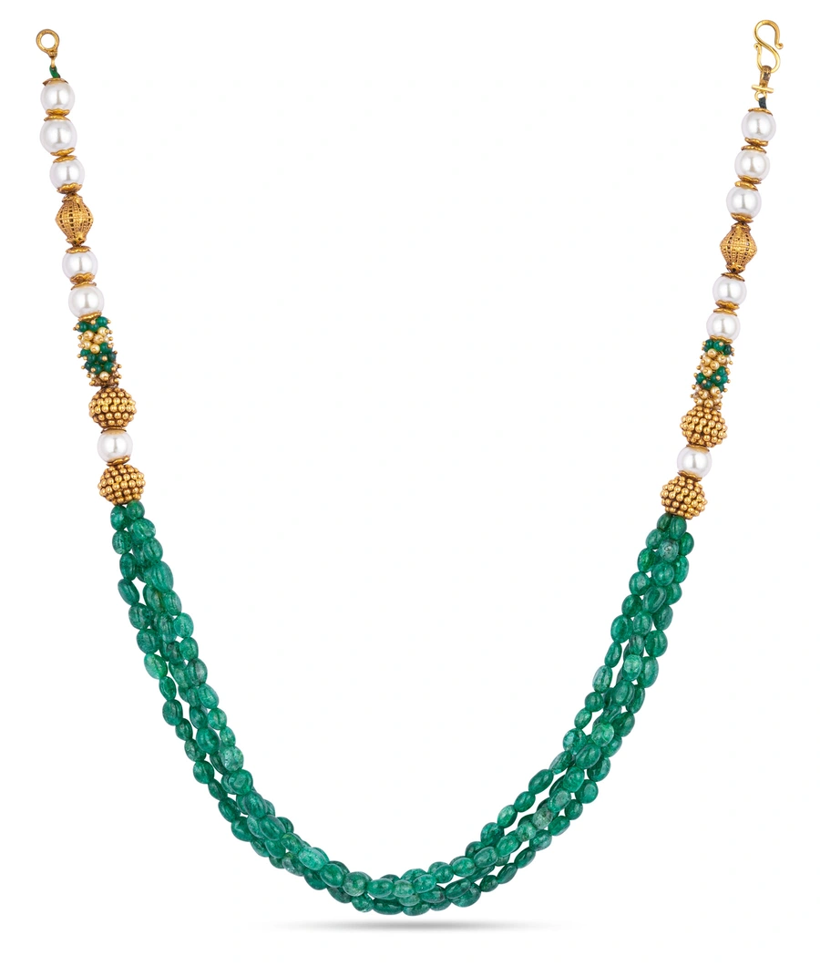 gold-plated-necklace-with-green-stone-beads-and-pearls-abm0009-a
