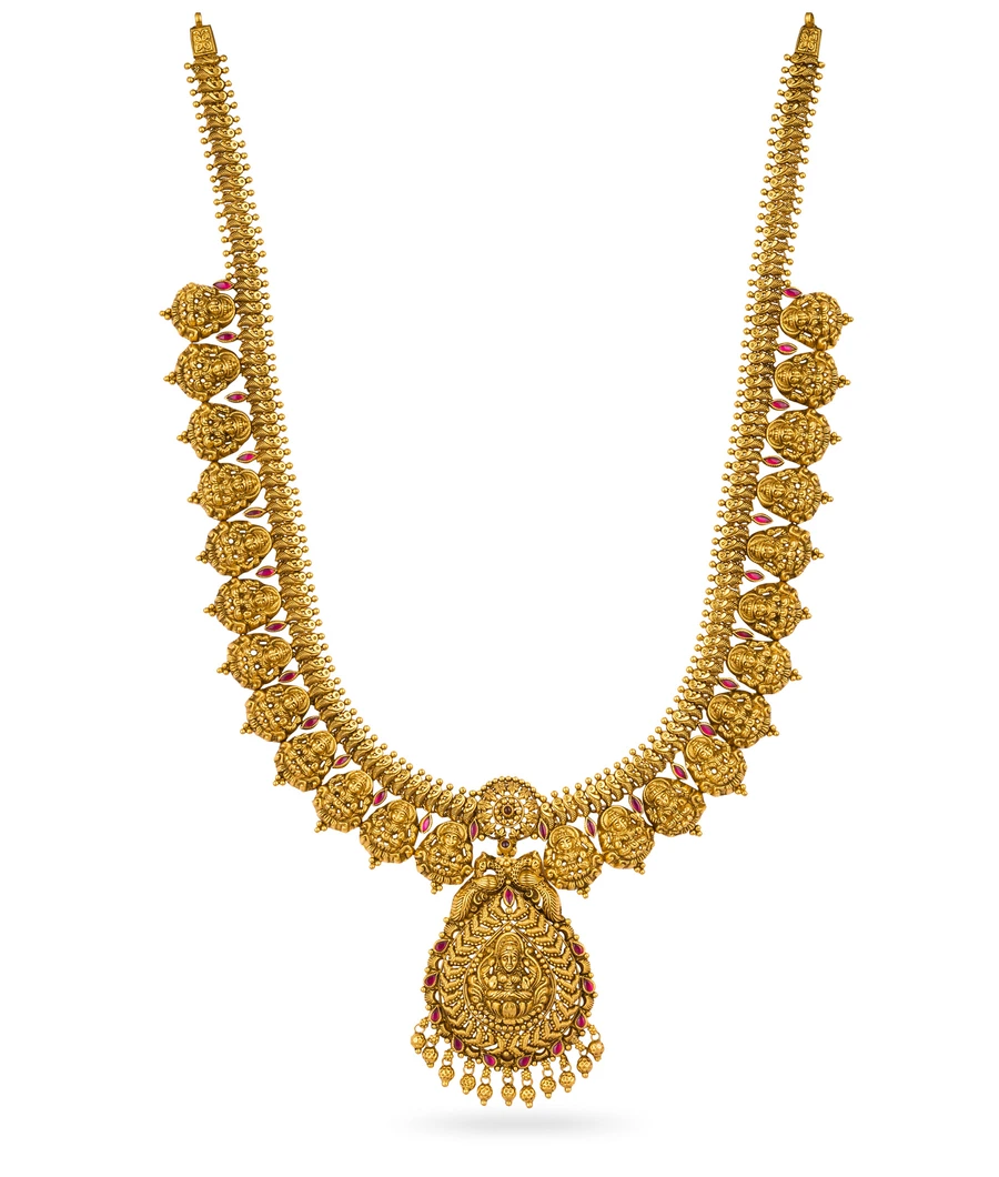 antique-haram-with-intricate-carvings-gemstones-and-goddess-lakshmi-motifs-ahrm0011-a