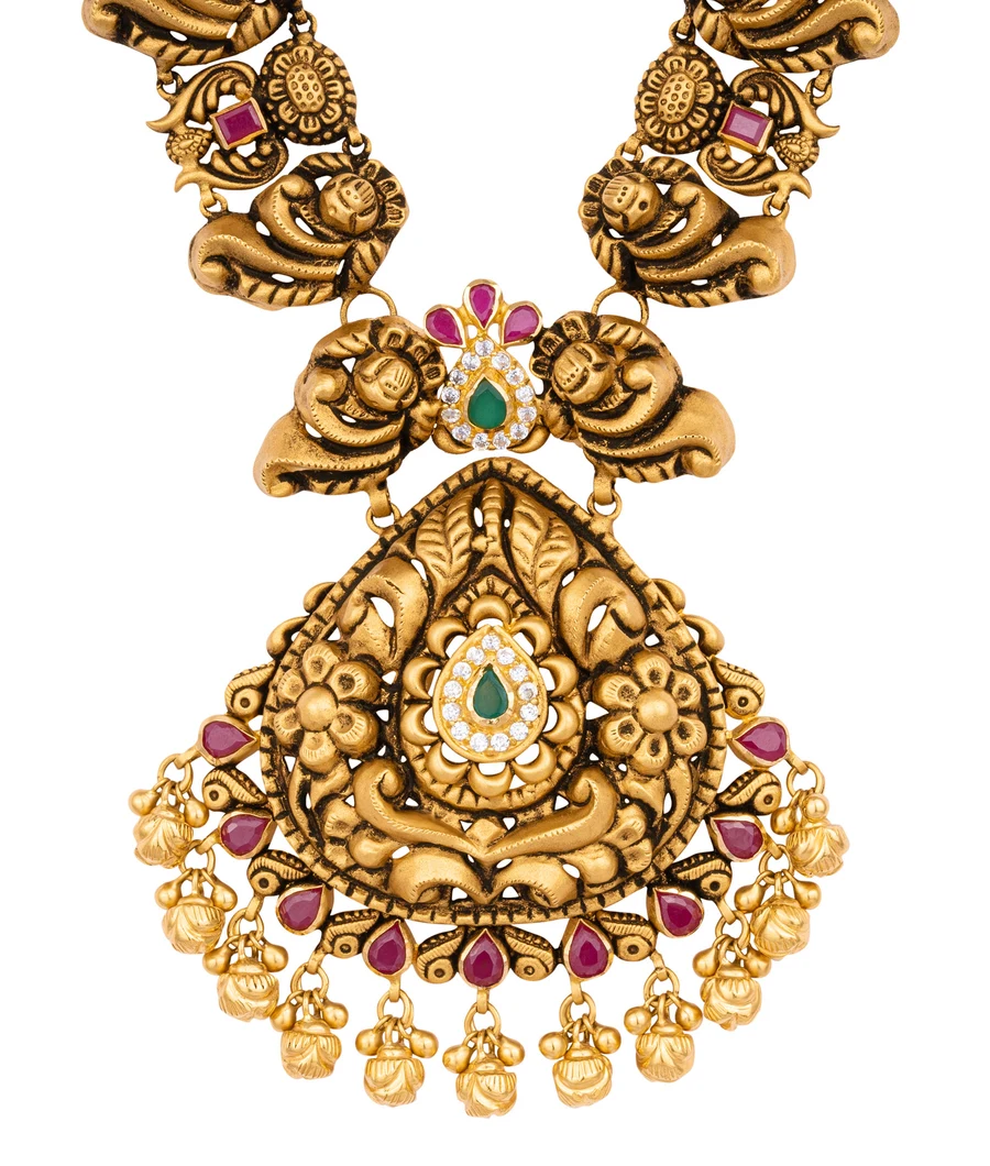 antique-haram-with-intricate-carvings-gemstones-and-goddess-lakshmi-motifs-ahrm0012-b