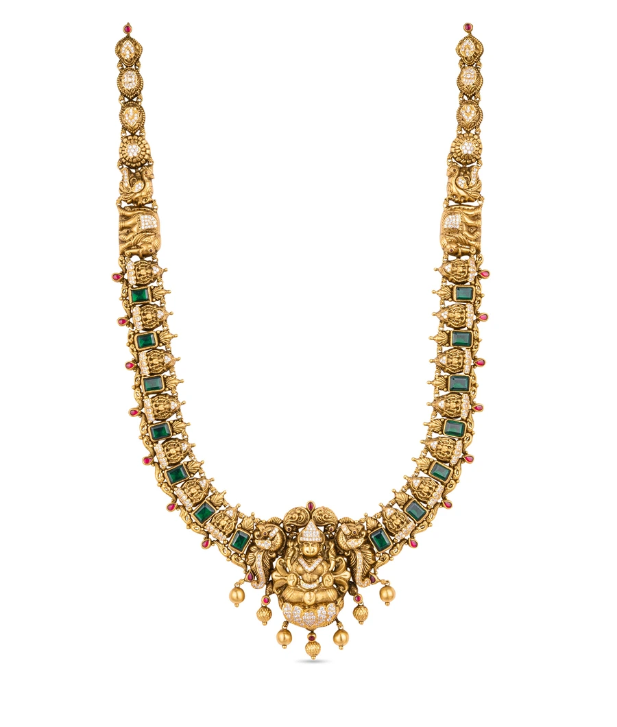 antique-haram-with-intricate-carvings-gemstones-and-goddess-lakshmi-motifs-ahrm0013-a