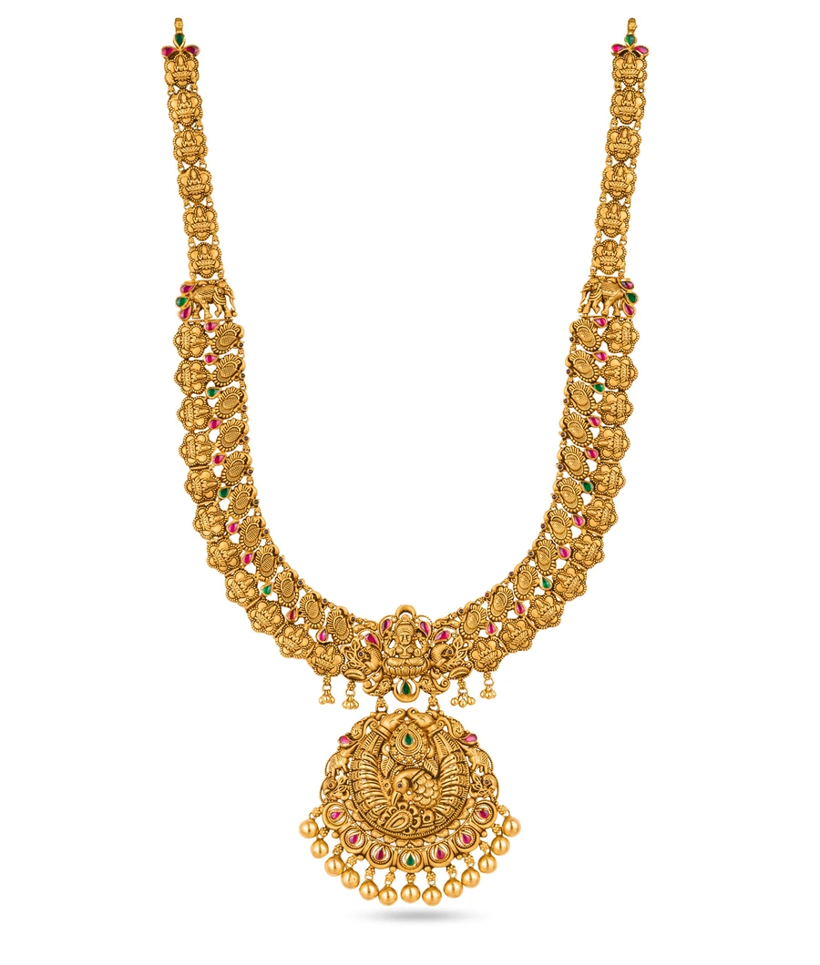 antique-haram-with-intricate-carvings-gemstones-and-goddess-lakshmi-motifs-ahrm0014-a