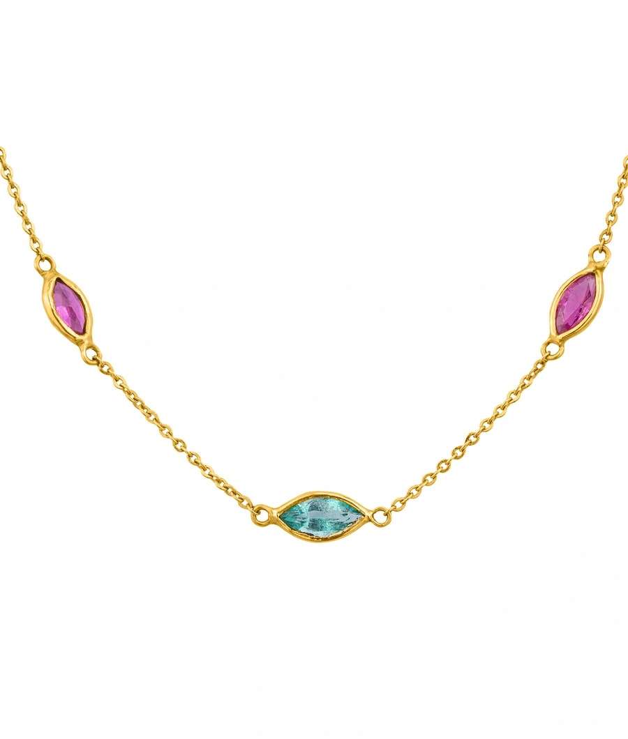 multi-gemstone-delicate-chain-necklace-jneck0035-c
