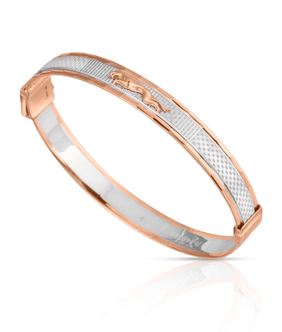 two-tone-gold-bangle-with-a-jaguar-motif-pkada0002-a