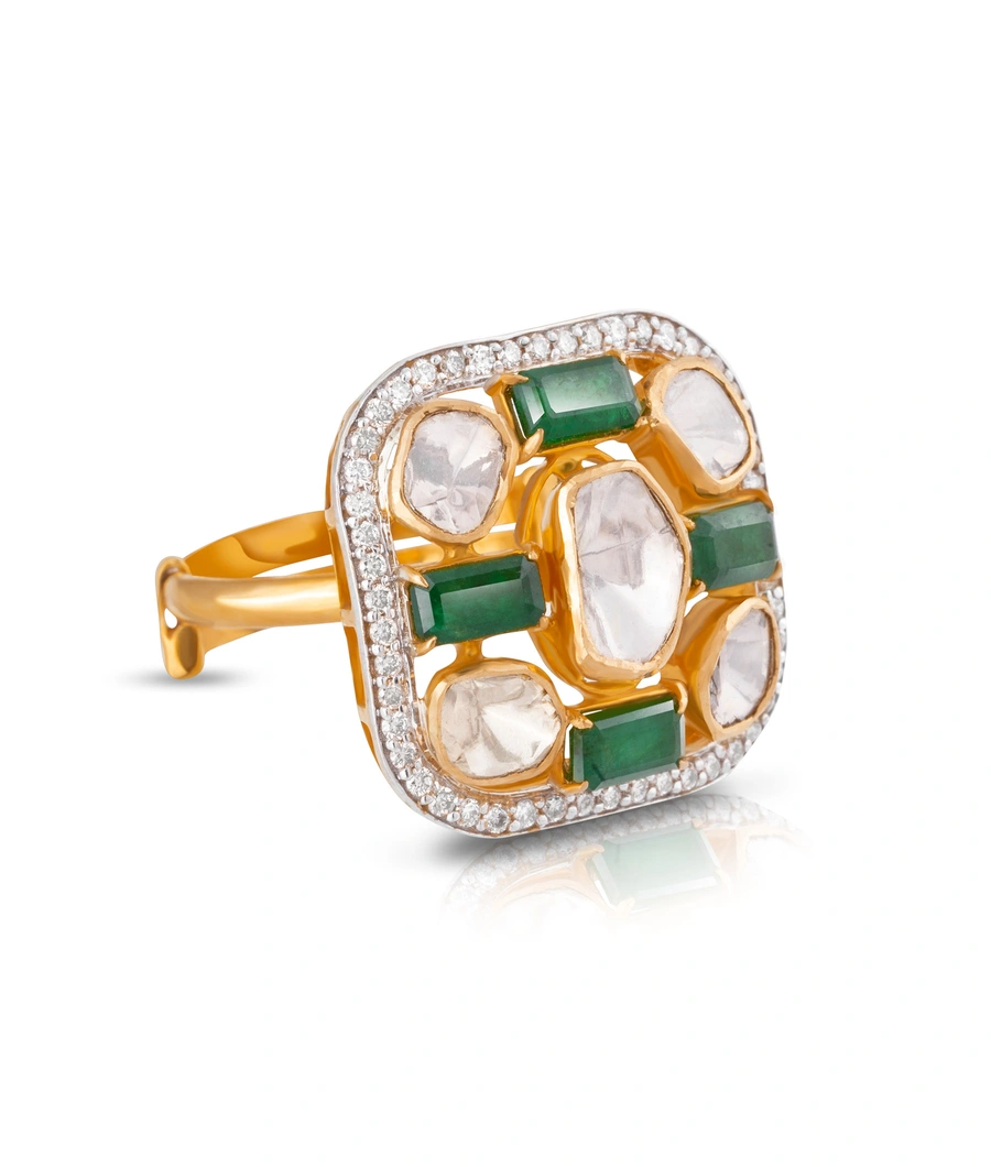 gold-ring-with-emeralds-and-diamonds-in-a-geometric-design-polr0005-b