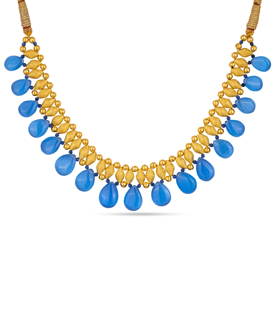 gold-and-blue-stone-choker-necklace-lwneck0061-a