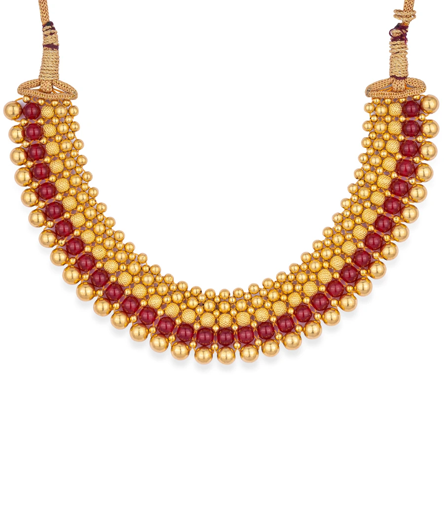 gold-and-red-stone-choker-necklace-lwneck0067-a