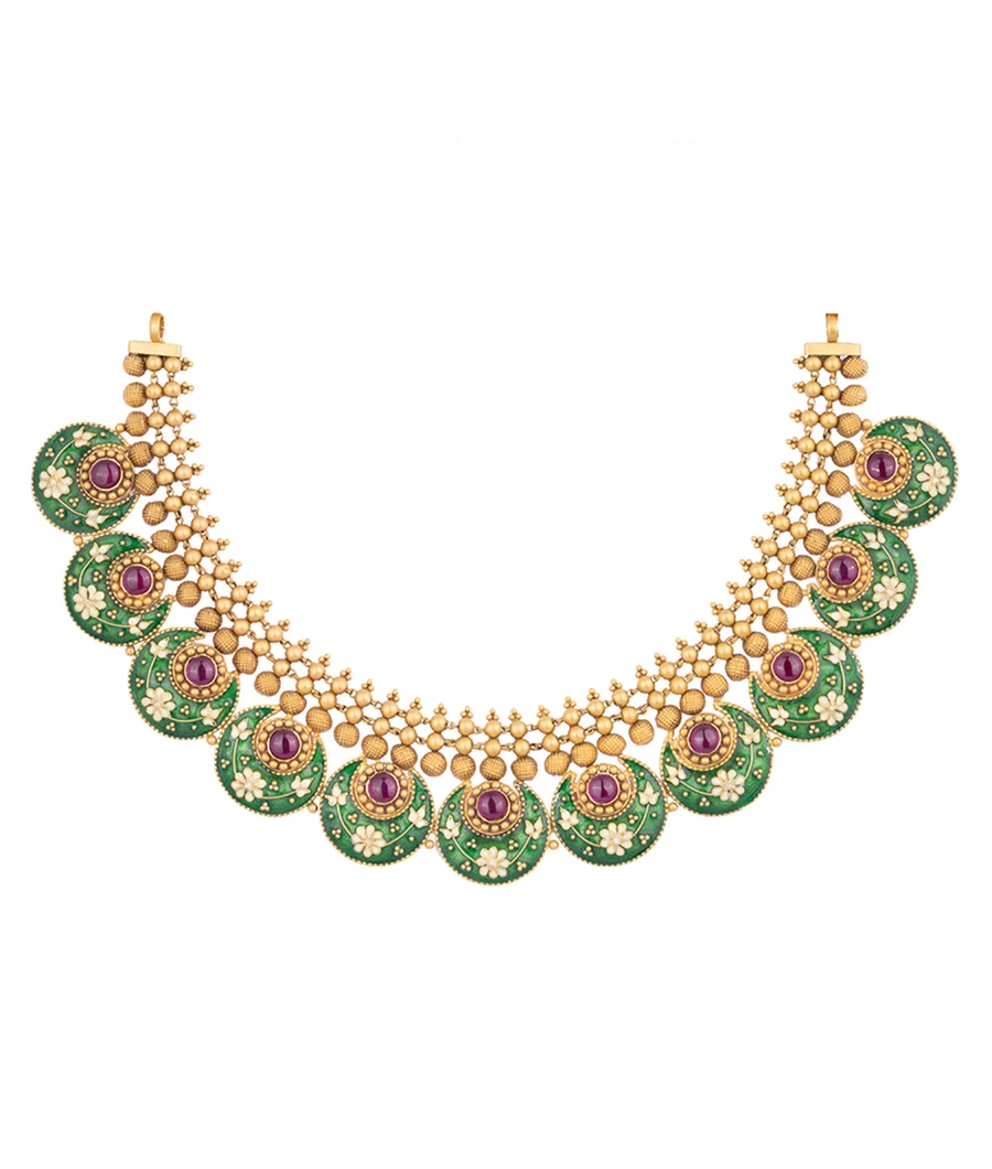 temple-jewelry-with-a-unique-coin-and-floral-motif-aneck0017-a