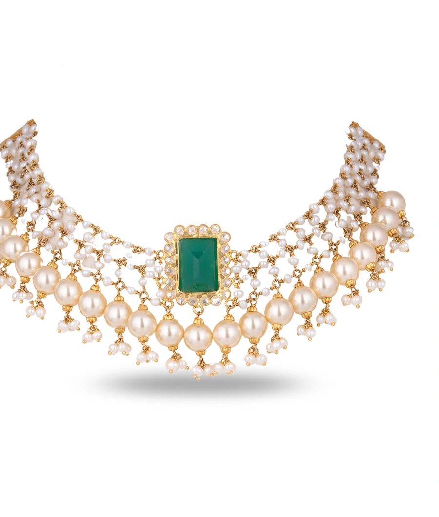 pearl-and-emerald-choker-necklace-lwneck0037-a