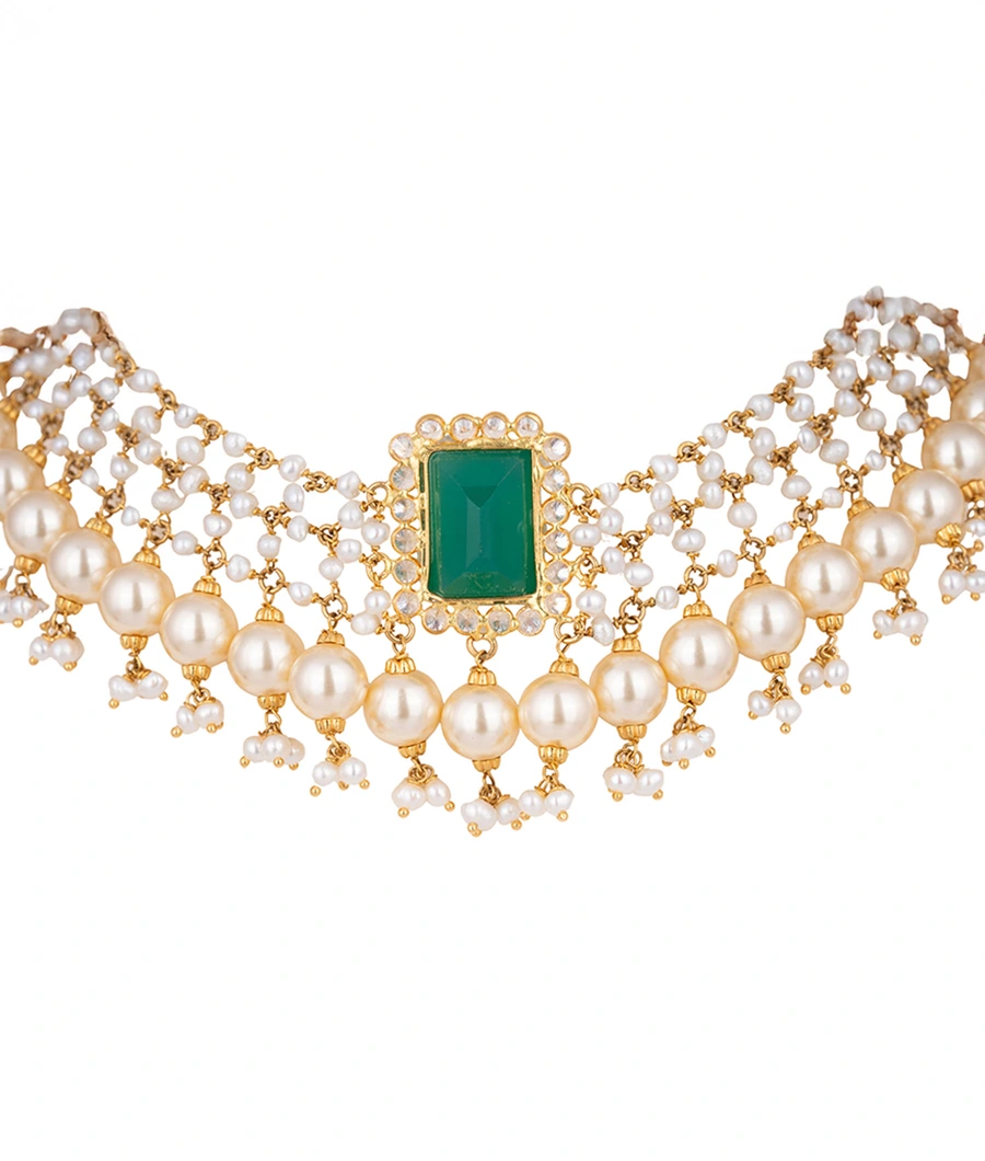 pearl-and-emerald-choker-necklace-lwneck0037-b