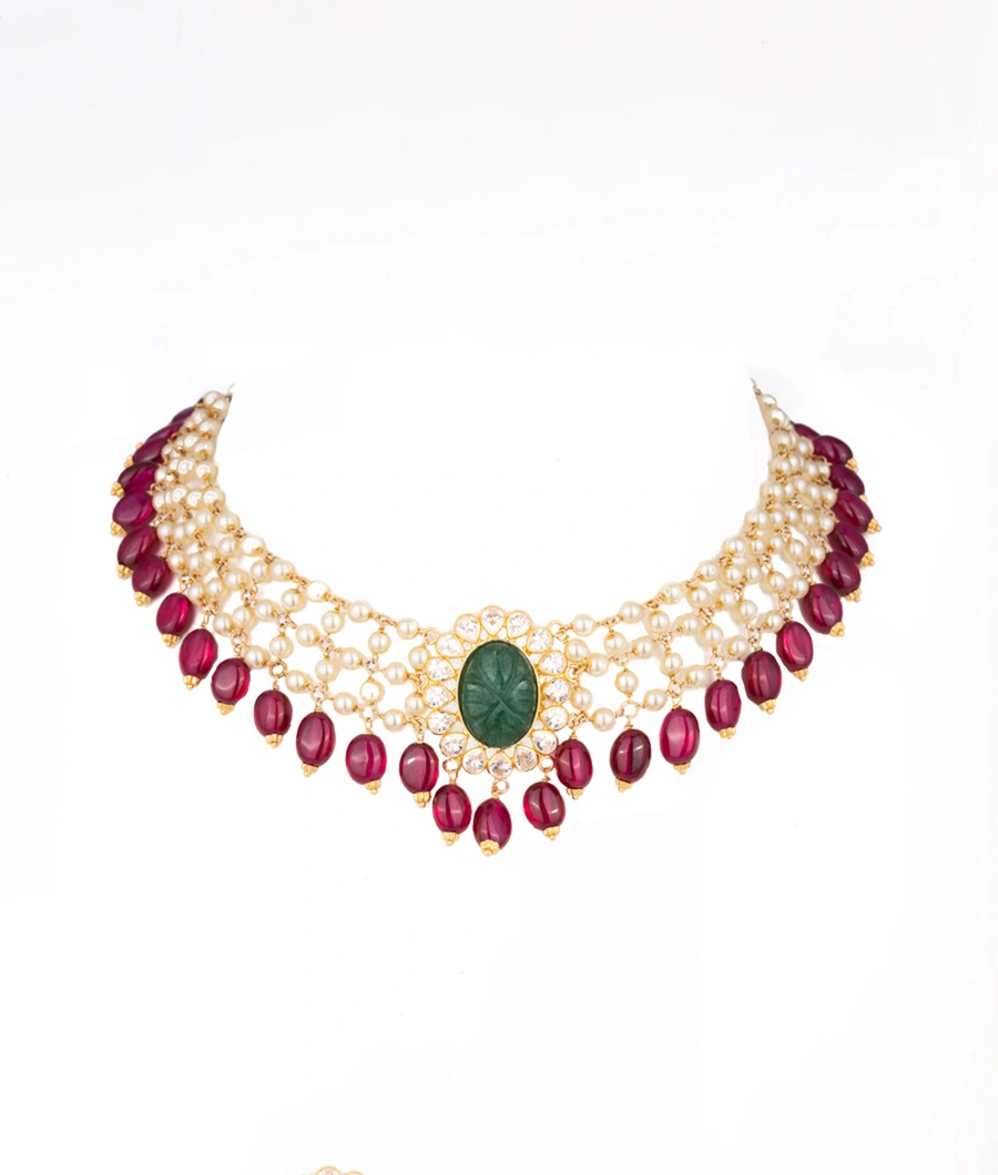 ruby-and-emerald-choker-necklace-lwneck0057-a