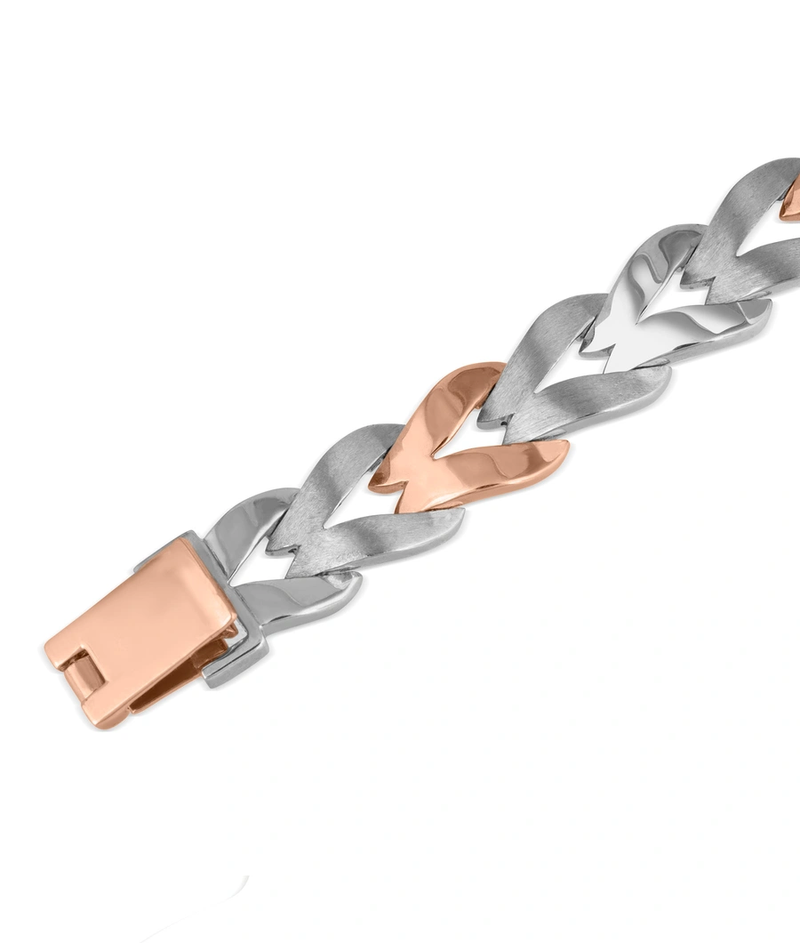 two-tone-metal-bracelet-with-a-bold-chain-link-design-pmbr0002-b