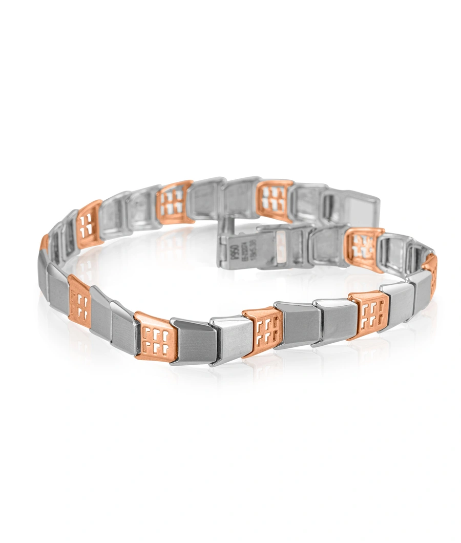 two-tone-metal-bracelet-with-a-unique-geometric-design-pmbr0005-a