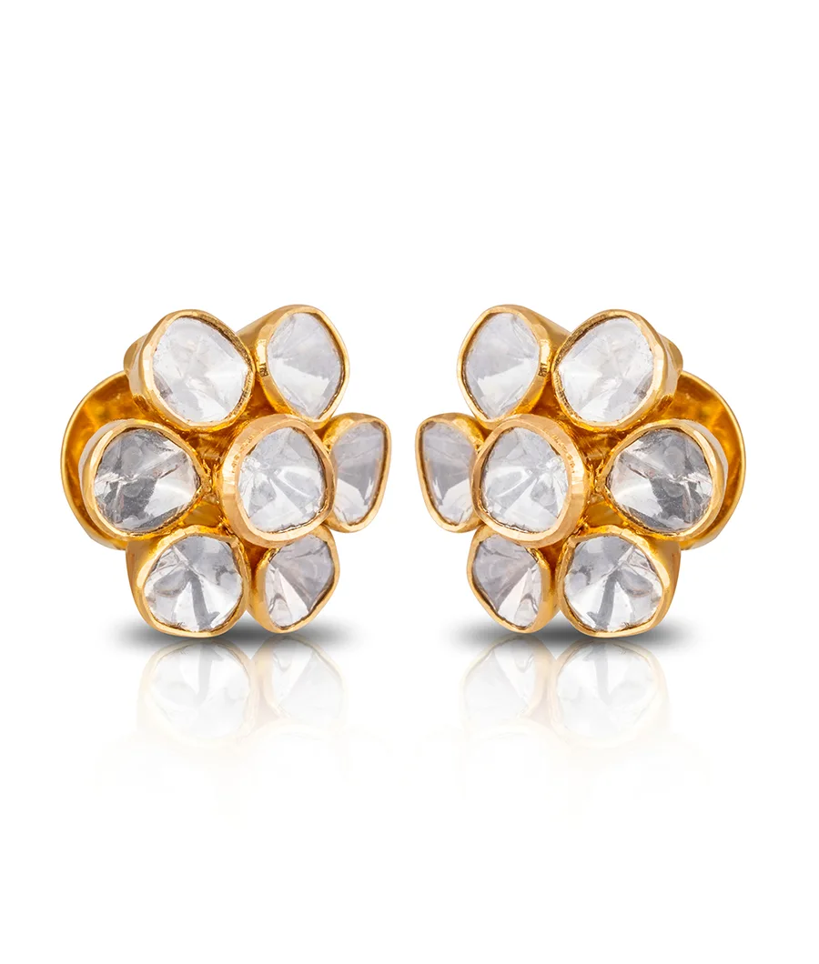 gold-plated-polki-flower-stud-earrings-per0002-a