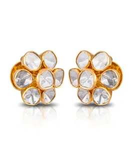 gold-plated-polki-flower-stud-earrings-per0002-a