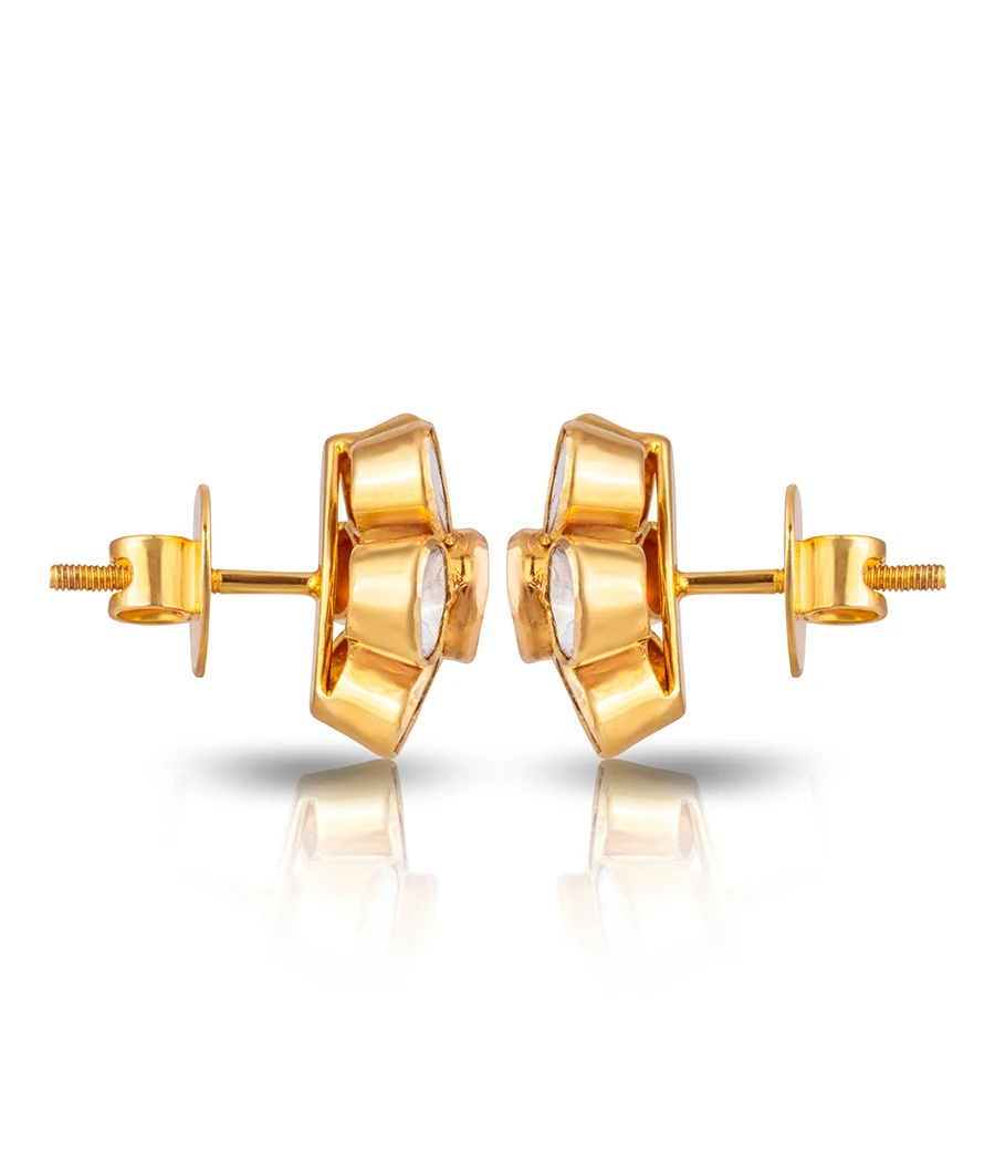 gold-plated-polki-flower-stud-earrings-per0002-b