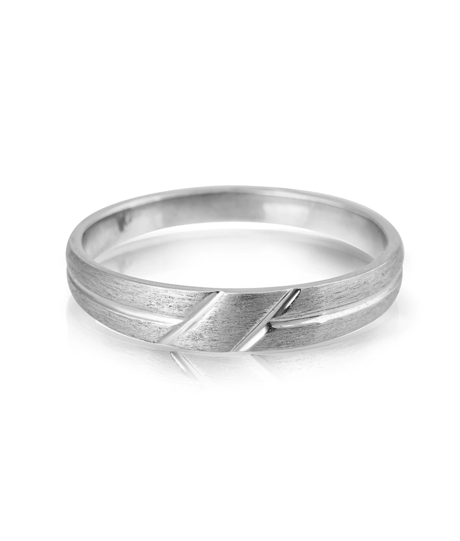 brushed-silver-band-with-diagonal-groove-pr0024-a