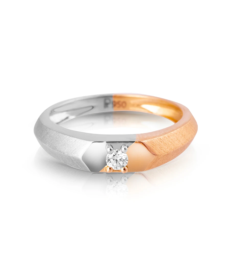 two-tone-diamond-ring-with-faceted-band-pr0027-a
