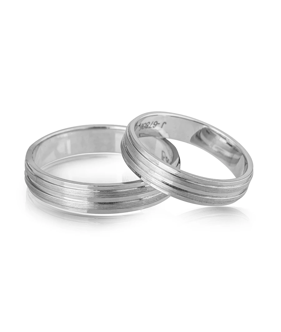 grooved-wedding-band-set-pr0040-a