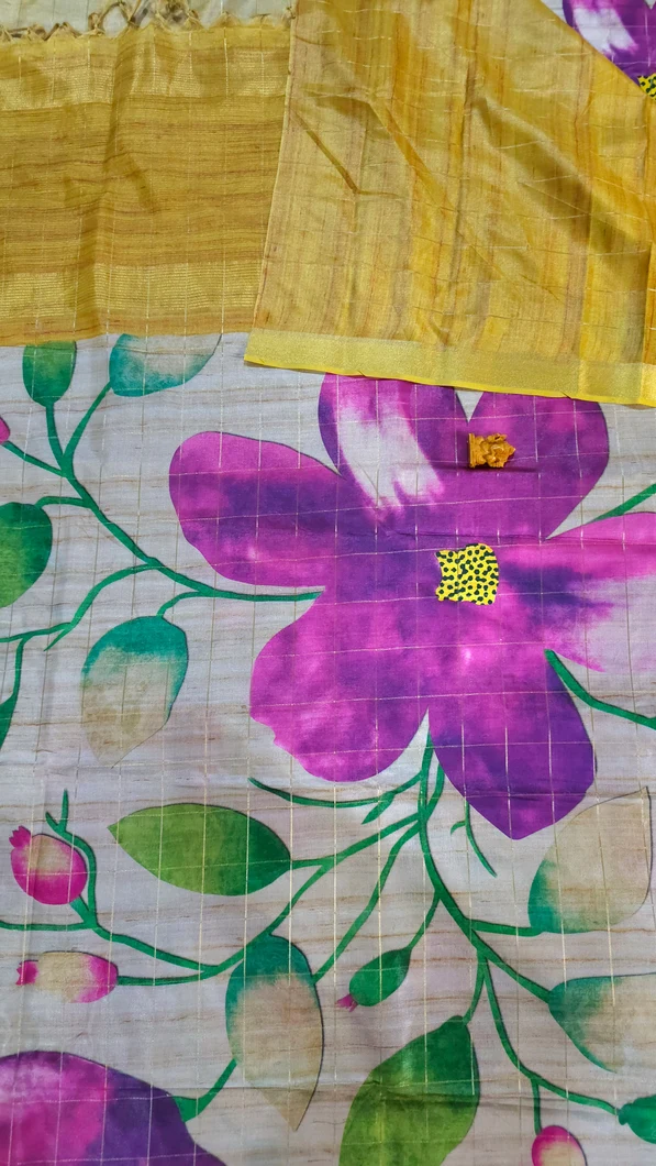 soft-tusser-printed-zari-checks-a