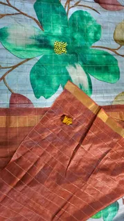 soft-tusser-printed-zari-checks-c