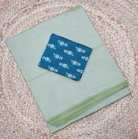 poly-cotton-plain-with-matching-blouse-00159-a