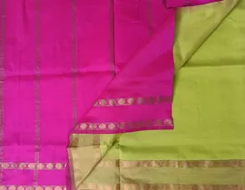 semi-silk-cotton-double-border-00565-b