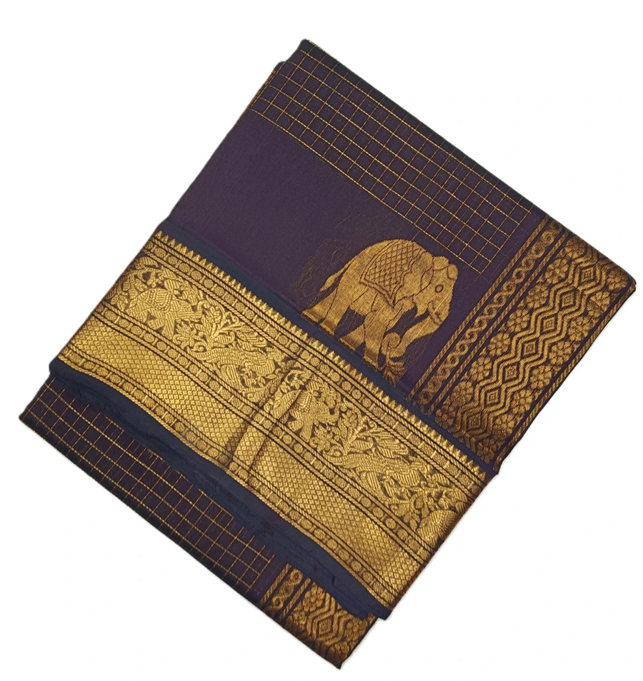 silk-cotton-elephant-border-zari-kattam-00754-a