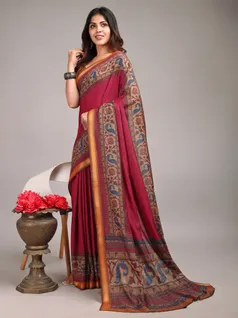 varnika-maroon-kaari-ziya-cotton-saree-aysrkzdp-1-a
