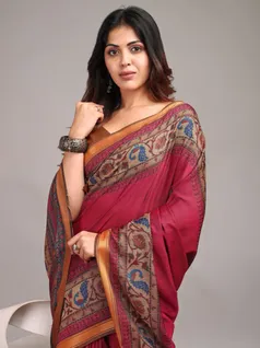 varnika-maroon-kaari-ziya-cotton-saree-aysrkzdp-1-c