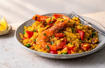Easy Spanish paella recipe