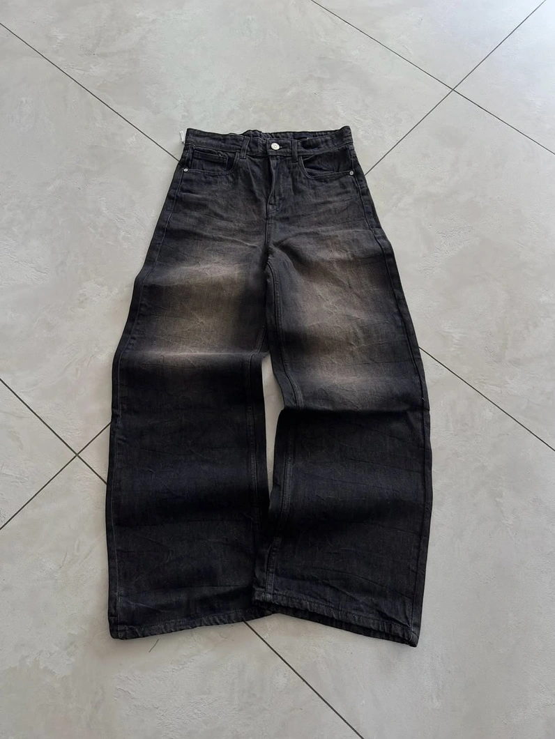 black-with-lite-brown-faded-baggy-pant-blbfbp-a