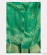 green crepe silk saree