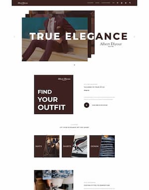 ecommerce design for online clothing business